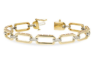 A319-78484: BRACELET .25 TW (7.5" - B235-23957 WITH LARGER LINKS)