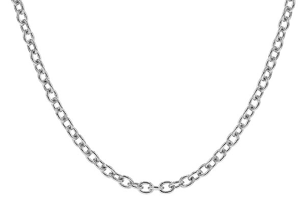 A319-79393: CABLE CHAIN (24IN, 1.3MM, 14KT, LOBSTER CLASP)