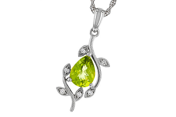 A320-66675: NECKLACE 1.16 PERIDOT 1.21 TGW (8x6MM PER)