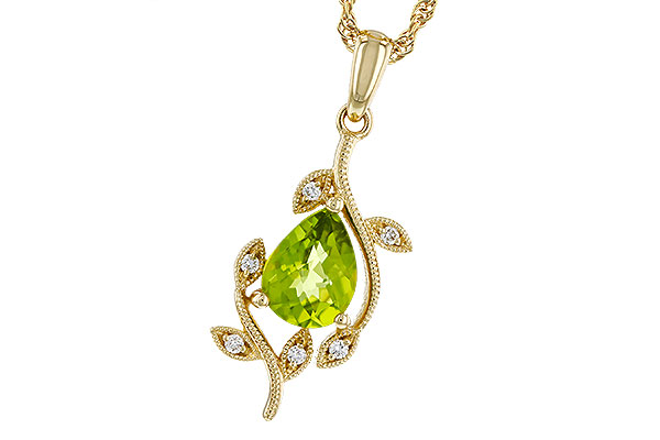 A320-66675: NECKLACE 1.16 PERIDOT 1.21 TGW (8x6MM PER)