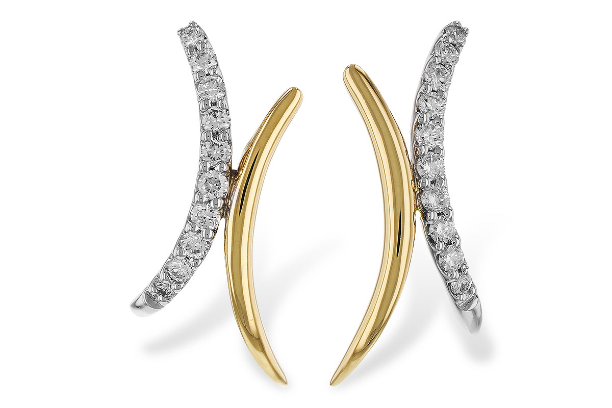 A320-68520: EARRINGS .15 TW