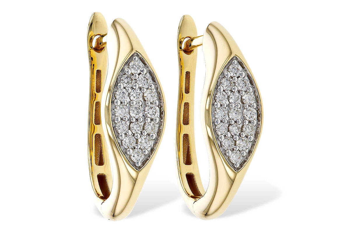A320-71184: EARRINGS .25 TW