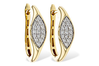 A320-71184: EARRINGS .25 TW