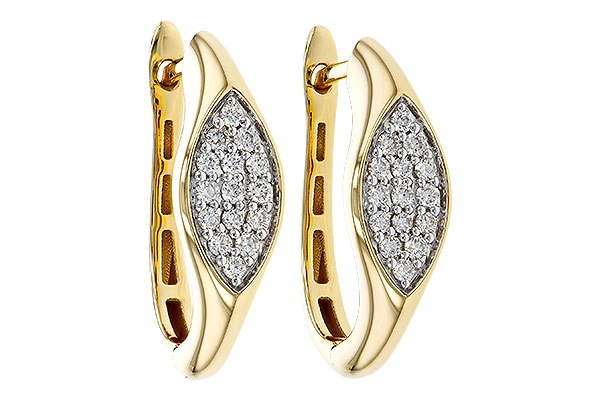 A320-71184: EARRINGS .25 TW