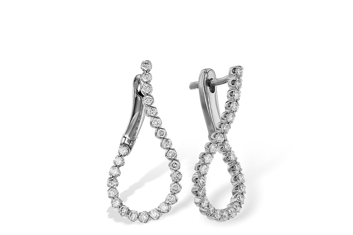 A321-54866: EARRINGS .50 TW