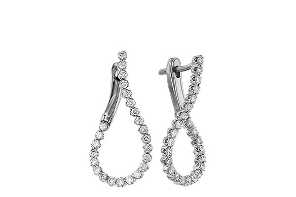 A321-54866: EARRINGS .50 TW