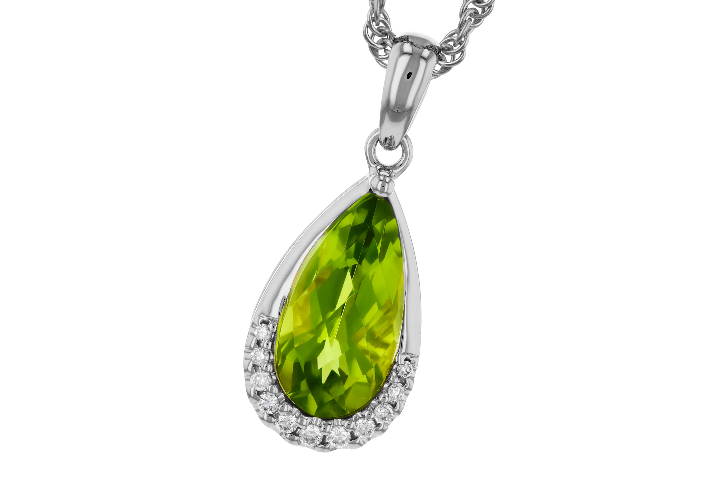 A321-56648: NECK 1.94 PERIDOT 2.00 TGW (12x6MM PS)