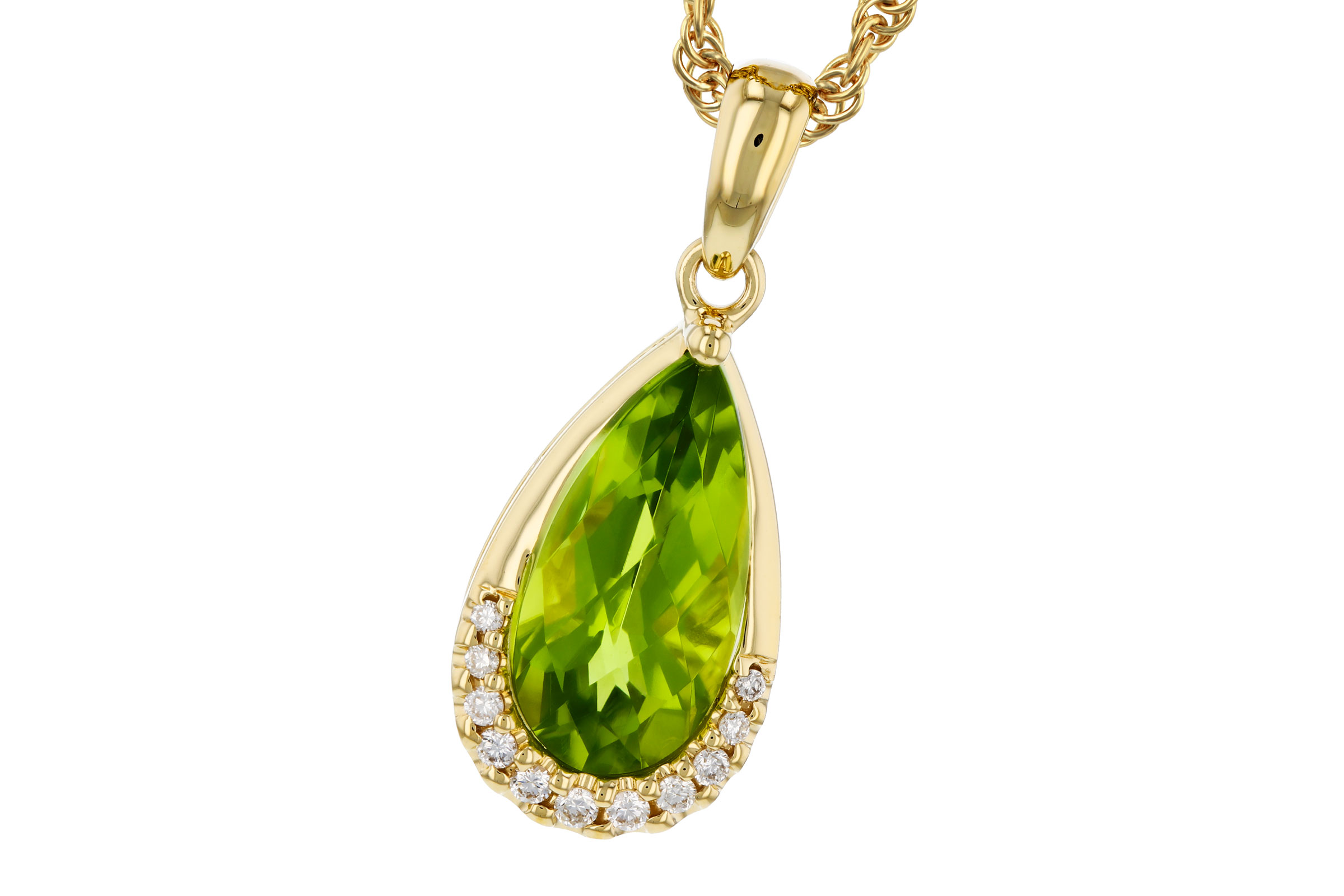 A321-56648: NECK 1.94 PERIDOT 2.00 TGW (12x6MM PS)