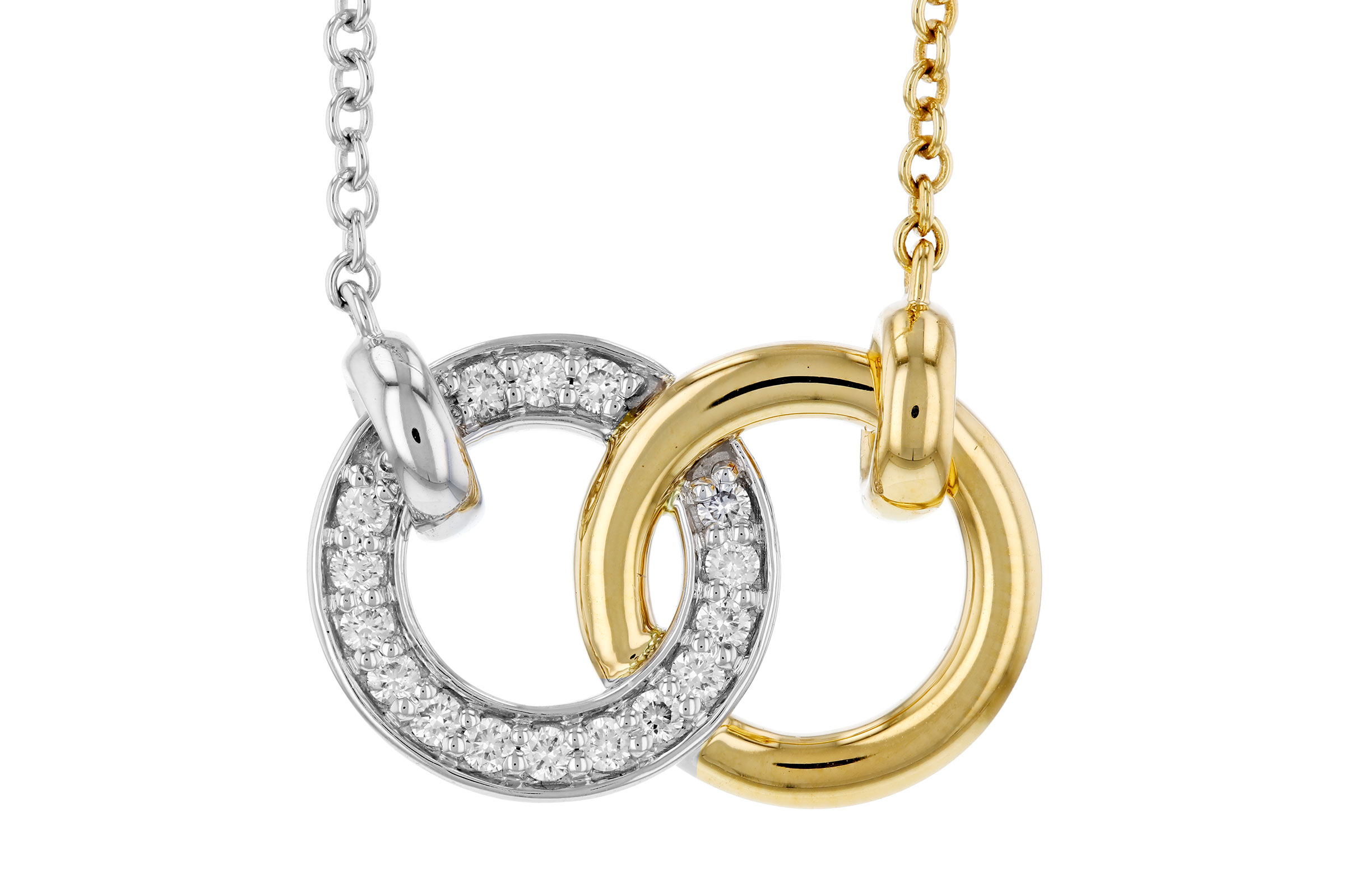 A321-56702: NECKLACE .20 TW (18")