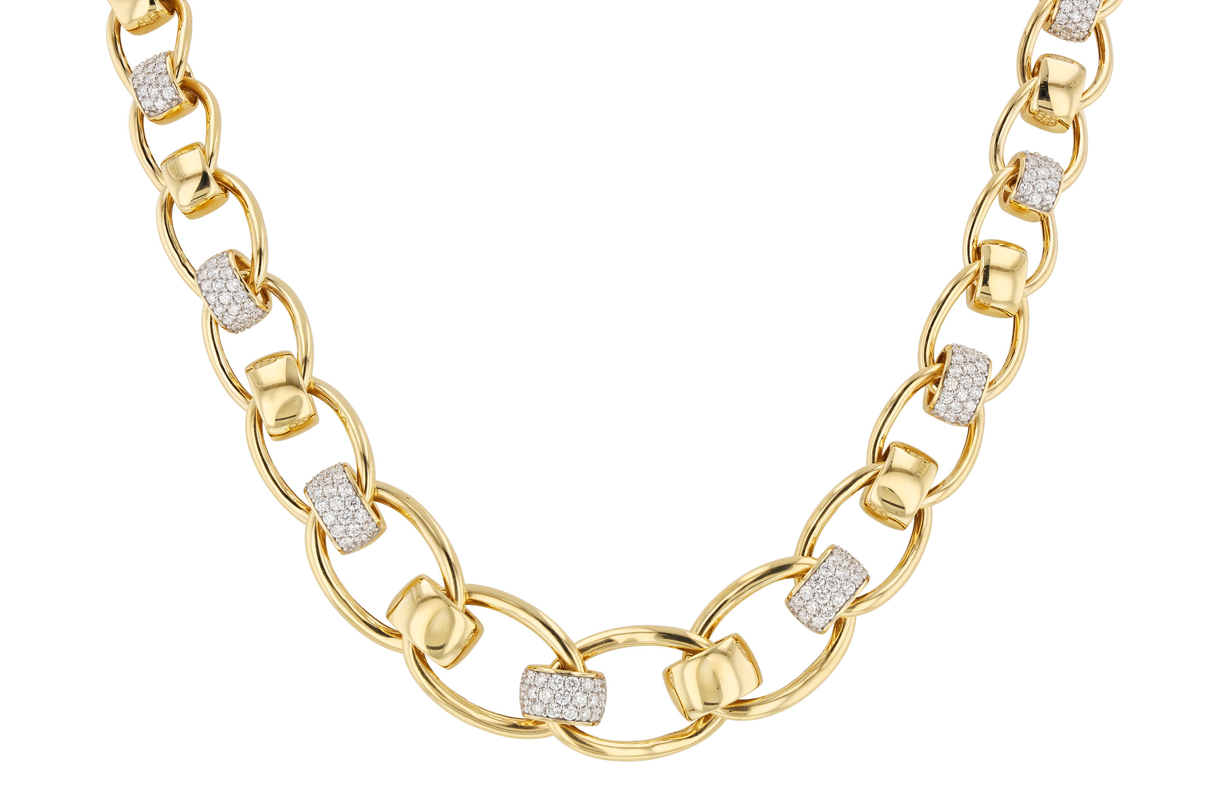 A321-56711: NECKLACE 2.00 TW (17")