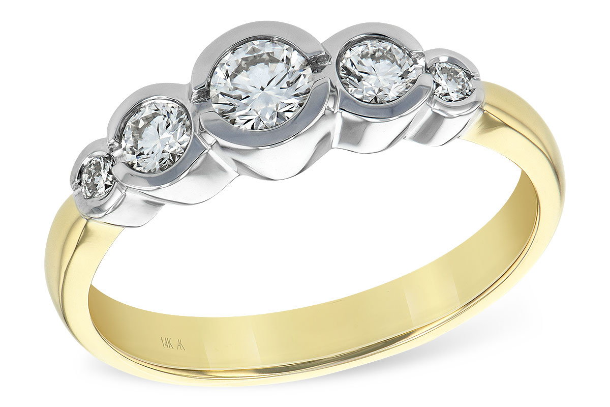B138-87584: LDS WED RG .50 TW