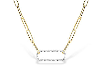 B319-73084: NECKLACE .50 TW (17 INCHES)