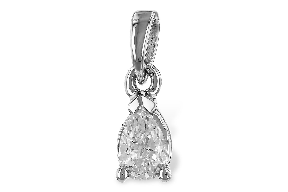 B320-63920: PENDANT .23 PEAR SHAPE DIA.