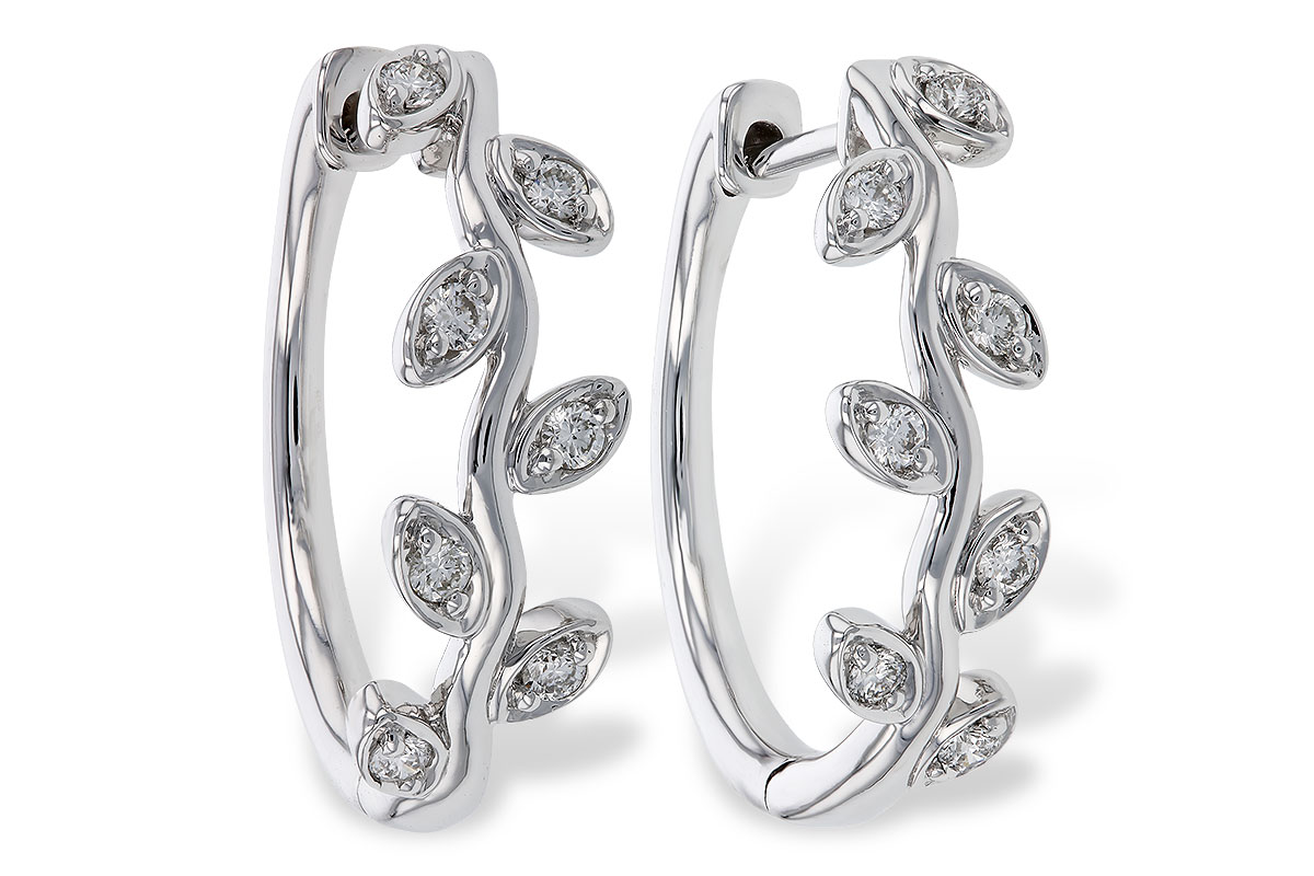 B320-65784: EARRINGS .25 TW