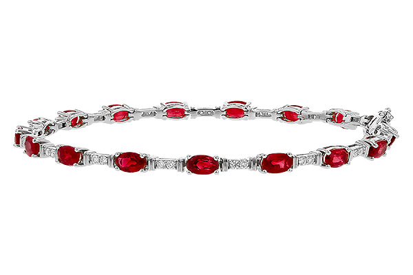 B320-65811: BRACELET 4.65 RUBY 4.97 TGW (7")
