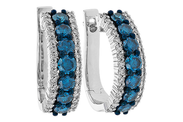 B320-68511: EARR 1.06 BLUE DIAS 1.46 TW