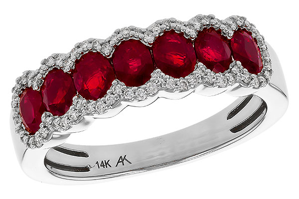 B320-71193: LDS WED RG 1.40 TW RUBY 1.57 TGW