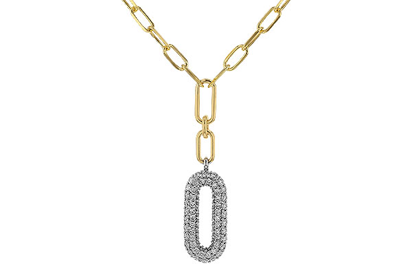 B320-71211: NECKLACE .96 TW (18")