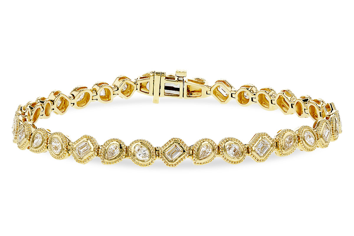 B320-71248: BRACELET 2.15 TW FANCY CUT DIAMONDS