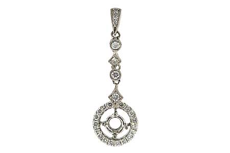 C052-49375: SEMI PENDANT .27 TW