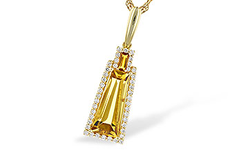 C318-83084: NECK 2.38 CITRINE 2.58 TGW