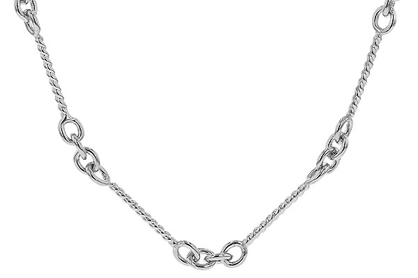 C319-78502: TWIST CHAIN (24IN, 0.8MM, 14KT, LOBSTER CLASP)