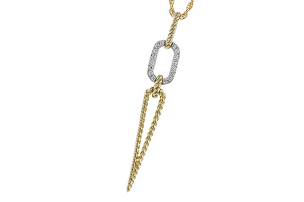 C320-65757: NECKLACE .14 TW