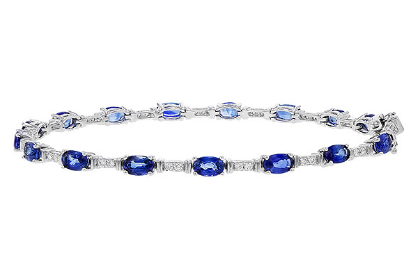 C320-65811: BRACELET 4.92 SAPPHIRE 5.24 TGW (7")