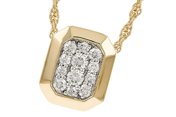 C320-70284: NECKLACE .25 TW