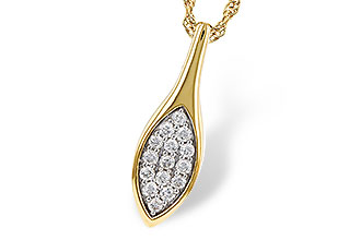 C320-70357: NECKLACE .20 TW