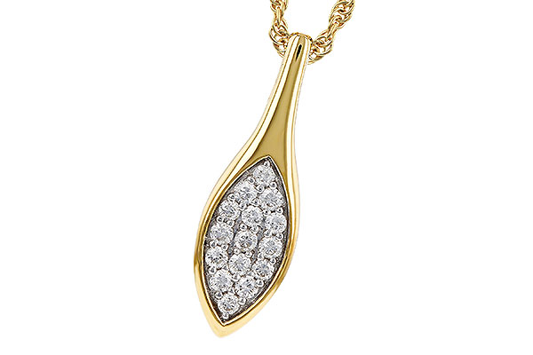 C320-70357: NECKLACE .20 TW