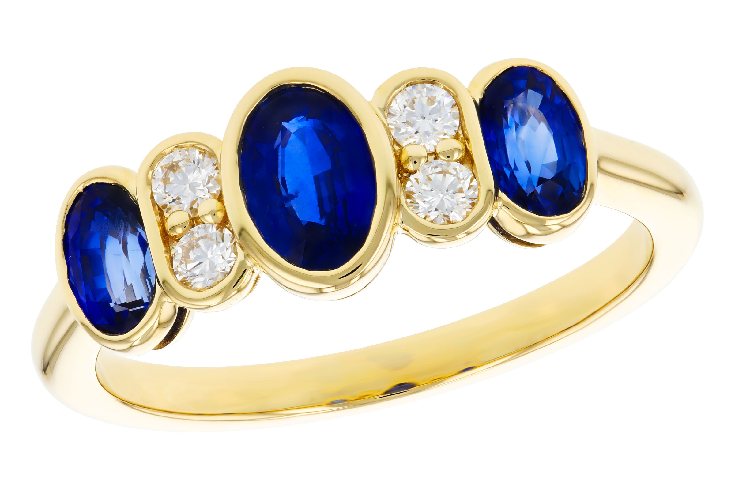 C321-56675: LDS RG 1.18 TW SAPPHIRE 1.33 TGW
