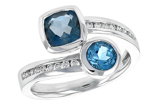 D235-26711: LDS RG 1.55 TW BLUE TOPAZ 1.70 TGW