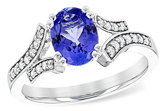 D236-15811: LDS RG 1.15 TANZANITE 1.30 TGW