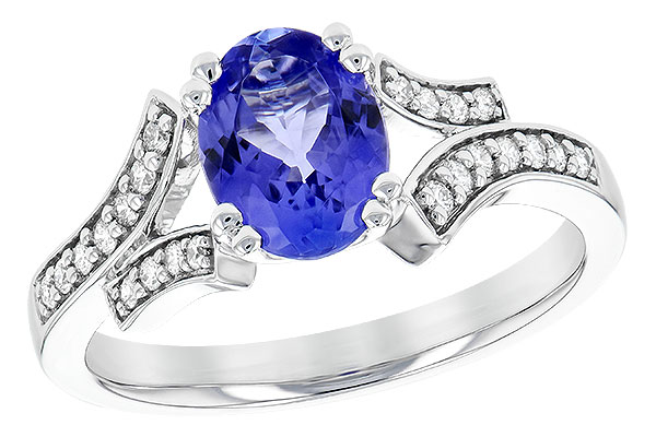 D236-15811: LDS RG 1.15 TANZANITE 1.30 TGW