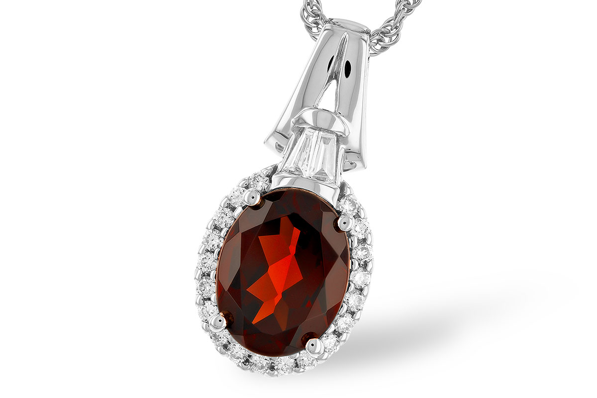 D319-79402: NECK 1.82 GARNET 2.02 TGW (9x7MM GAR)