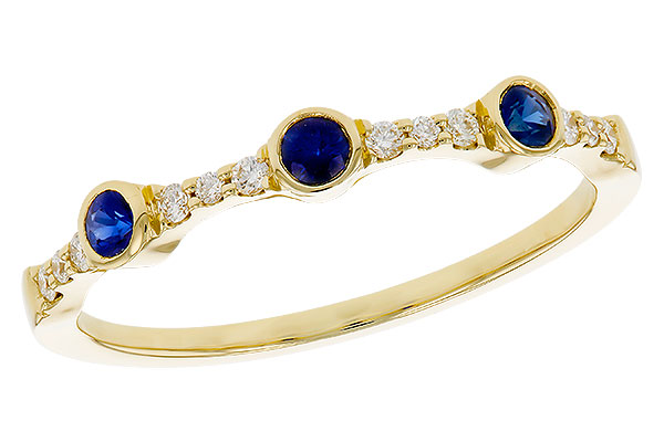 D320-66675: LDS WED RG .16 SAPPHIRE .25 TGW