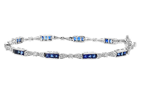 D320-69402: BRACELET 2.10 SAPPHIRE 2.75 TGW (7")