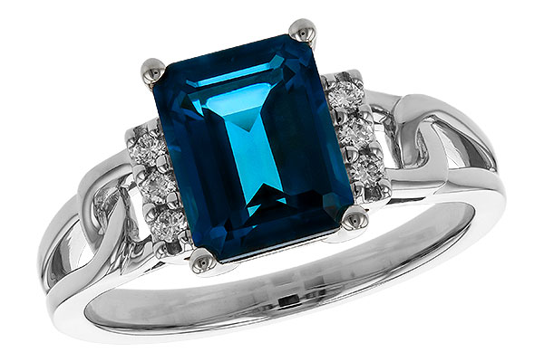 D320-70293: LDS RG 2.42 LONDON BLUE TOPAZ 2.50 TGW (9x7MM LBT)