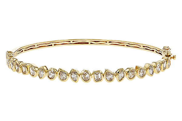 D320-71229: BANGLE 1.65 TW FANCY CUT DIAS
