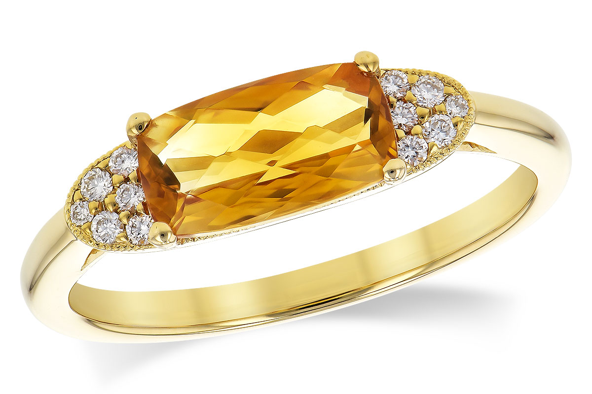 E318-89384: LDS RG 1.10 CITRINE 1.18 TGW