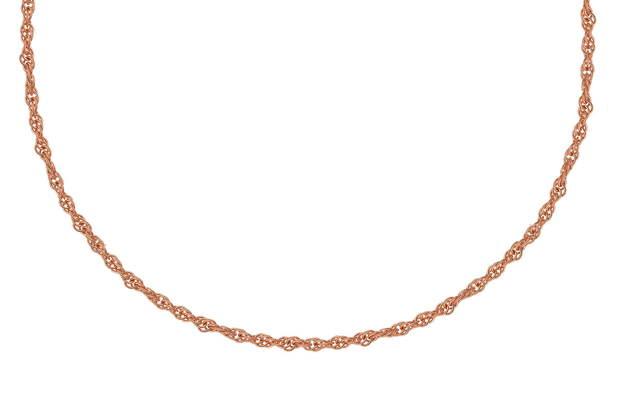 E319-78538: ROPE CHAIN (8IN, 1.5MM, 14KT, LOBSTER CLASP)