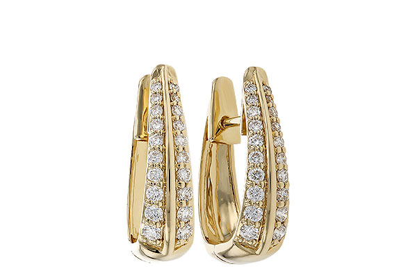 E320-66675: EARRINGS .50 TW
