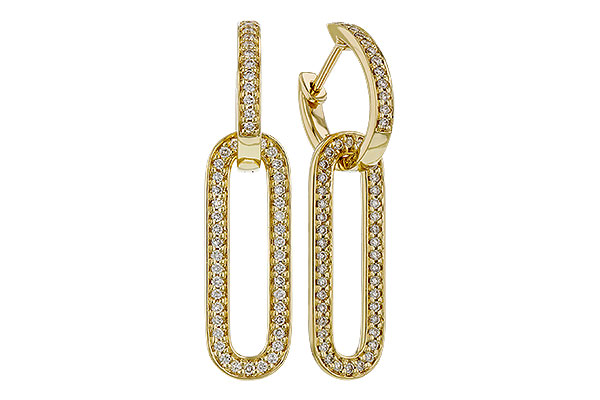 E320-66720: EARRINGS .54 TW