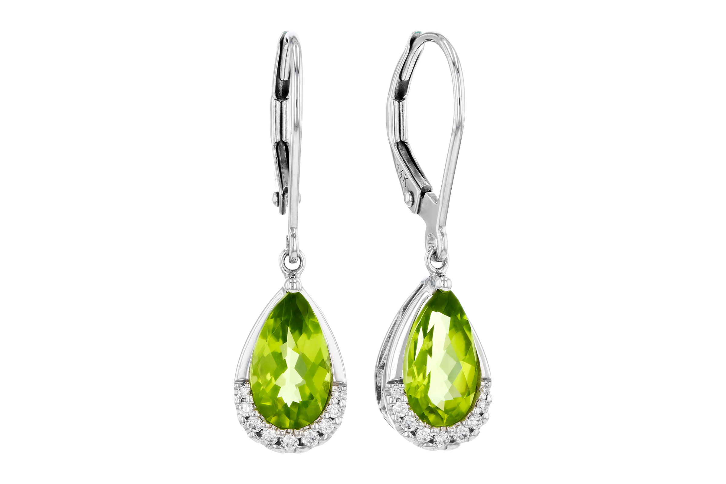 E321-56647: EARR 1.85 PERIDOT 1.94 TGW (9x5MM PS)