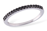 F230-71247: LDS WED RG .16 TW BLACK DIAS
