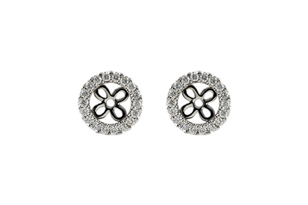 F233-40284: EARRING JACKETS .24 TW (FOR 0.75-1.00 CT TW STUDS)