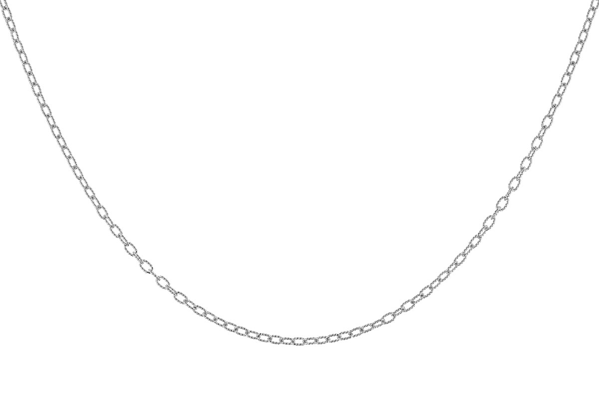 F319-78511: ROLO LG (8IN, 2.3MM, 14KT, LOBSTER CLASP)