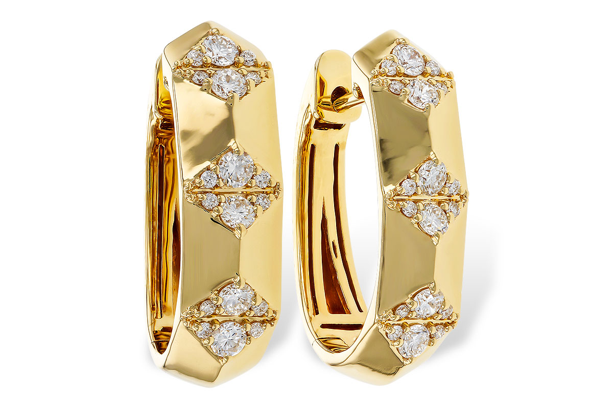 F320-70311: EARRINGS .50 TW
