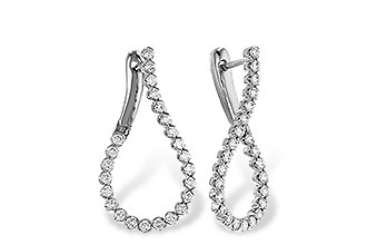 F320-70320: EARRINGS 1.00 TW
